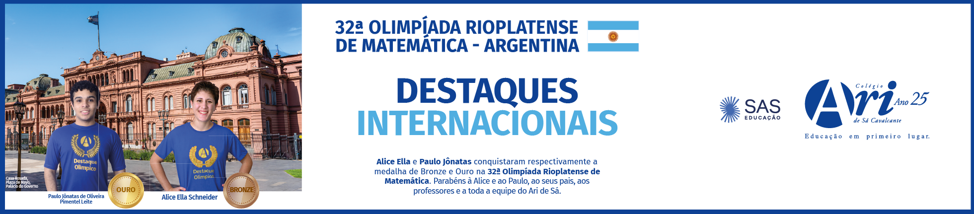 32ª OLIMPÍADA RIOPLATENSE DE MATEMÁTICA