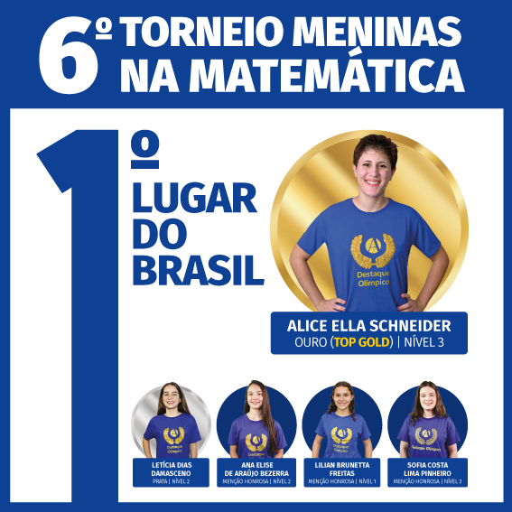 6º TORNEIO MENINAS NA MATEMÁTICA
