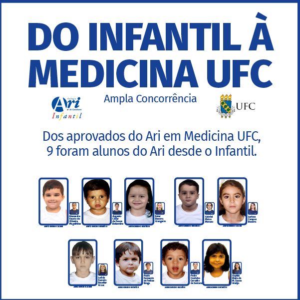 DO INFANTIL À MEDICINA UFC