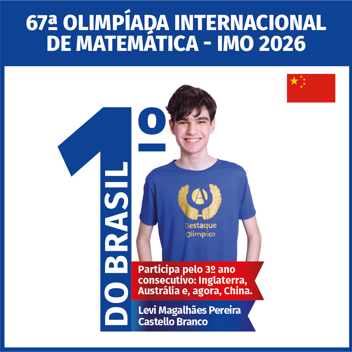 67ª OLIMPÍADA INTERNACIONAL DE MATEMÁTICA