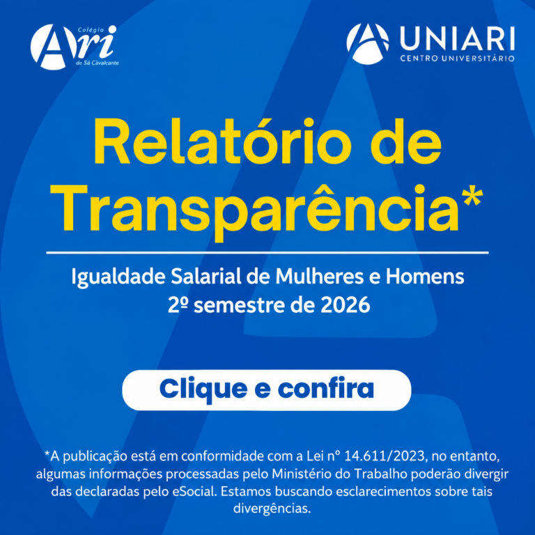 Relatório de transparência 2026